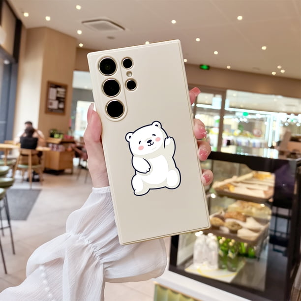 Funda de teléfono plateada mate de doble capa de diseño único para iPhone 15 Pro Max 14 13 12 Pro 11: ¡protección perfecta y gráficos divertidos!