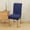 Navy, variant on Lunxisen 4 Pcs Waterproof Dining Room Chair Covers, Super Fit Stretch Chairs Slipcovers Removable Washable Chair Seat Protectors for Home, Kitchen, Banquet