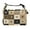 Moons Stars Checkered Squares, variant on Buckle Handle Insulated Picnic Lunch Bag With Adjustable Strap 7L Capacity Moons Stars Checkered Squares
