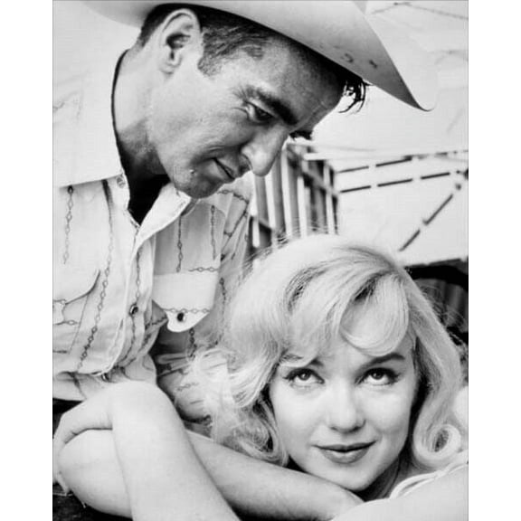 The Misfits 1961 Montgomery Clift & Marilyn Monroe Perce & Roslyn 8x10 photo