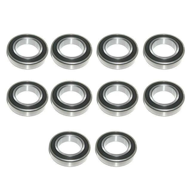 Bgsha 2/10 Pcs Roulements de Qualité SECTION Mince pour Vélo MTB 6802RS (61802-2RS) 15x24x5mm
