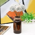 thumbnail image 4 of Flor de seda falsa, 6 piezas de flores de seda artificiales, bolas de seda, flores, flores de seda artificiales, durabilidad probada en el tiempo, 4 of 9