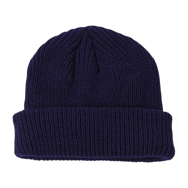 Moda simple de lana Gorra de corta Sombreros Hugo Los hombres gorro