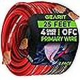 thumbnail image 3 of GearIT 4 Gauge Wire Oxygen Free Copper OFC (25ft Each- Black/Red Translucent) 4 AWG - Primary Automotive Wire Power/Ground, Battery Cable, Car Audio Speaker, RV Trailer, Amp, Electrical 4ga 25 Feet, 3 of 3