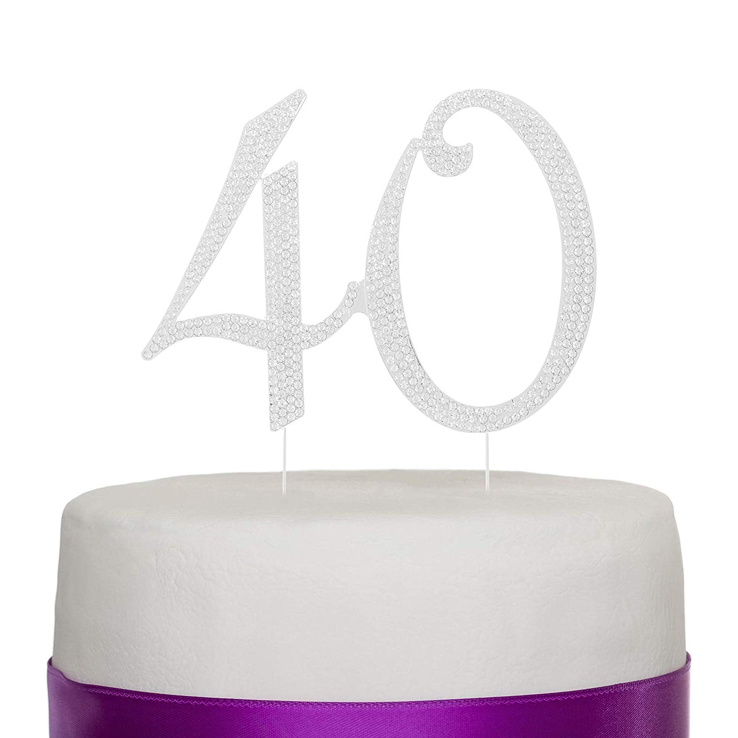 40th Birthday Cake Topper 