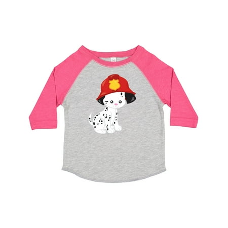 

Inktastic Fireman Dog Cute Dog Puppy Doggo Dalmatian Gift Toddler Boy or Toddler Girl T-Shirt