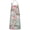 Jack Russell Terrier-1, variant on German Shepherd Dog and Flower Apron-Garden Aprons for Women with Pockets-Cotton Linen Waterproof Kitchen Cooking Gardening Aprons Adjustable for Kitchen,Cooking,BBQ and Salon 33x27 Inch