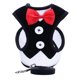 thumbnail image 1 of Dog Harness Leash Bow Tie Breathable Comfortable Durable Dog Harness and Leash Set for Walking Black M, 1 of 1