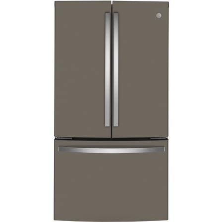 GE GWE23GMNES 23.1 Cu.Ft. Freestanding Counter Depth French Door Refrigerator
