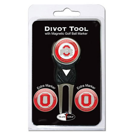North Carolina Divot Tool - Team Golf NCAA Ohio State Divot Tool Pack With 3 Golf Ball Markers