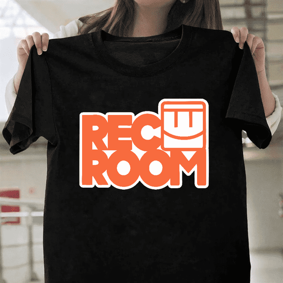 Rec Room Virtual Reality Gaming Player Fans Gear Unisex T-Shirt, up to size 3XL.