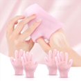 thumbnail image 4 of Silicone Socks - 1 Pair Foot Covers + 1 Pair Hand Masks - Foot Glove Set - Silicone - Soft - Hand and Foot Fleece Covers - Moisturizing Socks - Moisturizing - Hydrate your hands and feet - For dry, c, 4 of 5