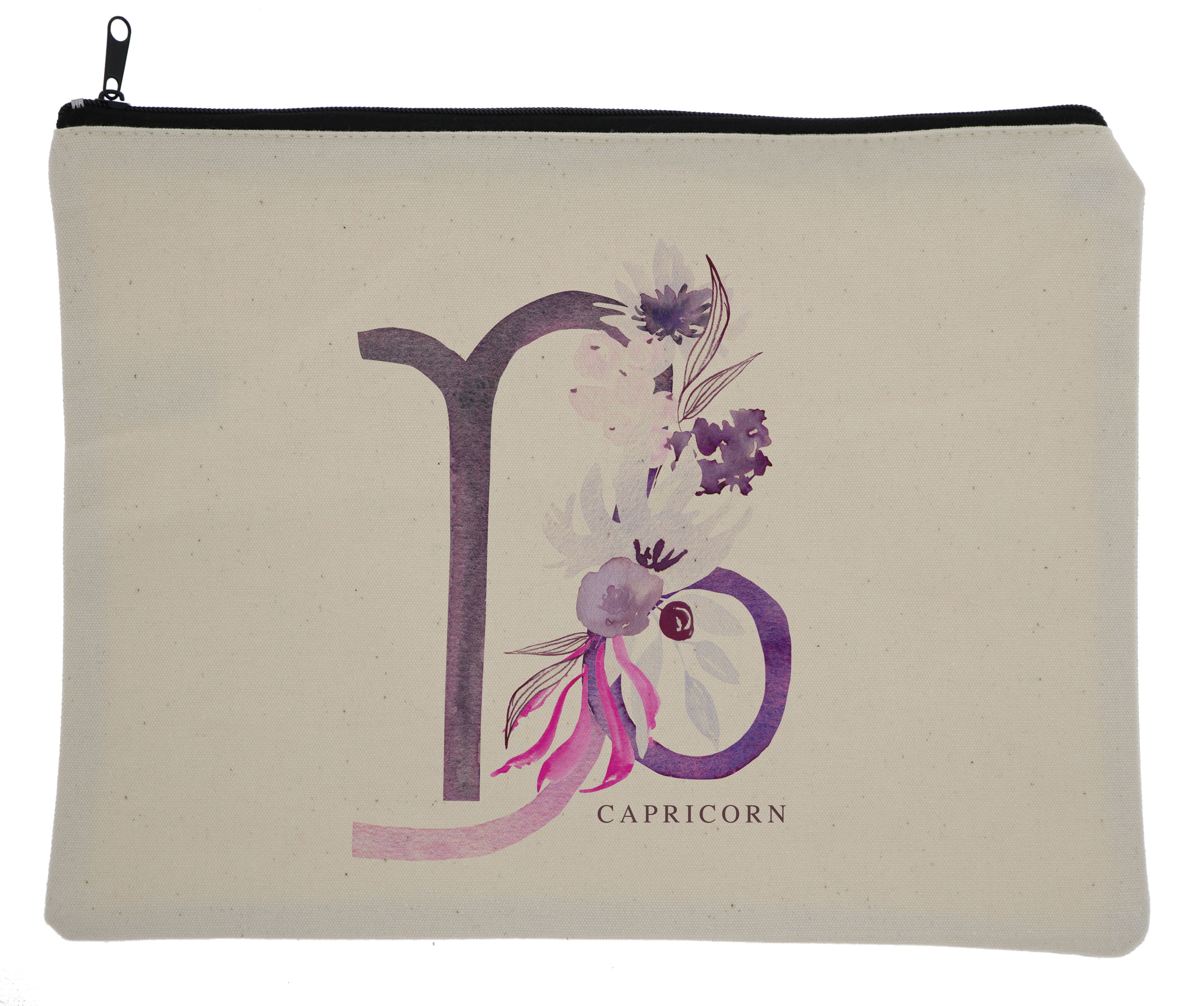 Cotton Zodiac Sign Makeup Bag - Walmart 
