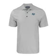 thumbnail image 2 of Men's Cutter & Buck Gray MTSU Blue Raiders Pike Eco Tonal Geo Print Stretch Recycled Polo, 2 of 3