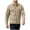 Khaki, variant on Mens Casual Shirt Jacket Button Down Waffle Jacket Long Sleeve Sweater Jackets Quilted Shacket Overshirt White M(M)