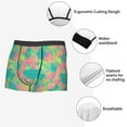 thumbnail image 6 of Haiem Colorful Palm Leaves Men's Boxer Briefs, Every Day Comfort Stretch Cotton Moisture-Wicking Underwear-Small, 6 of 9