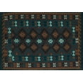 thumbnail image 1 of Ahgly Company Indoor Rectangle Southwestern Light Blue Country Area Rugs, 8' x 10', 1 of 4