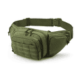 thumbnail image 1 of JupiterGear Sac Banane Unisexe Sac de Taille et Pochette MOLLE EDC pour Activités de Plein Air Vert, 1 of 6