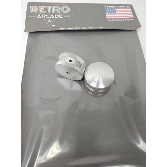 SpinTrack Arcade spinner knob by RetroArcade.us, perfect for MAME and Jamma systems