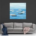 thumbnail image 7 of Epic Art 'Summer Regatta II' by Emma Scarvey, Acrylic Glass Wall Art, 36"x36", 7 of 7