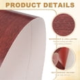 thumbnail image 3 of Cinta de reparación de grano de madera autoadhesiva Uxcell con raspador para muebles Nogal 4"x33', 3 of 7