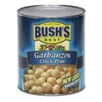 6 PACKS : Bushs Best Fancy Garbanzo Beans in Brine- no. 10 (Best Way To Cook Garbanzo Beans)
