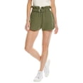 thumbnail image 2 of SEA NY womens  Stan Sandwashed Quilt Short, 12, Green, 2 of 4