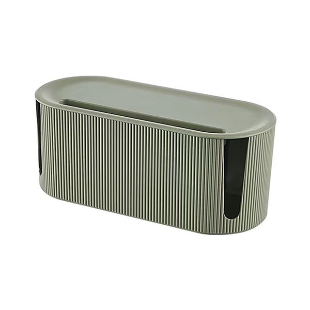 Cable Management Box Storage Box Desktop Wire and Cable Organizer Box
