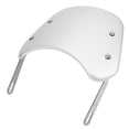 thumbnail image 3 of Ouitble Parabrisas de Motocicleta, 21 cm/8,27 Pulgadas, Impermeable, Universal, Parabrisas de Motocicleta, Deflector de Viento para Motocicleta(Silver), 3 of 5