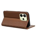 thumbnail image 4 of For Xiaomi Redmi Note 14 4G (163.25x76.55x8.16mm) Wallet Phone Case Strong Magnetic Checkered Patter, 4 of 5