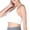 White, variant on DuoJiaJ Sports Bra For Women Y Back Padded Strappy Sports Bras Medium Support Workout Yoga Bra With Removable Cups T-Shirt Bras Black