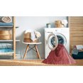 thumbnail image 2 of Ahgly Company Machine Washable Indoor Round Transitional Red Area Rugs, 5' Round, 2 of 7