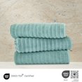 thumbnail image 2 of Cotton Ribbed Bath Sheet Towel Set of 3 - 40X67, 2 of 5