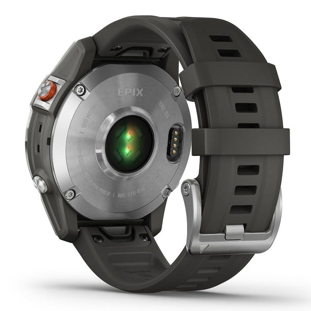 その他 GARMIN - GARMIN EPIX STEEL GRAPHITE Garmin Epix 2nd Generation, 47mm Slate Steel with Graphite