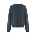 thumbnail image 3 of TRKIYQC, sudaderas salvajes a la moda para mujer, estampado de letras de setas, cuello redondo, jerséis de chica caliente, Tops de manga larga para primavera y otoño, ropa de calle TRKIYQC moda, 3 of 9