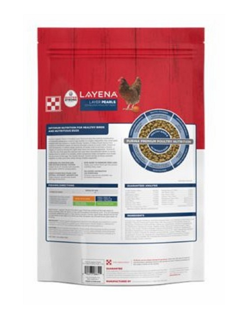 Purina 3006893-745 Livestock Supplies 6 Pounds Pack Layena Pearls Poultry Feed