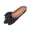 Black, variant on SuTry Women's Pointed Toe Flats Slip On Polka Dot Bow Detail Lightweight Comfortable Satin Blend Casual Walking Office Shoes(42)