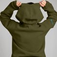 thumbnail image 3 of ZyeKqe Hoodies for Women Long Sleeve Zip up Sweatshirts Casual Drawstring Jackets with Pockets Overcoat, 3 of 8