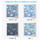 thumbnail image 4 of Piezas Películas para Ventanas Pintadas, Película Decorativa para Ventanas de PVC, Etiqueta Adhesiva de Vidrio Esmerilado sin Pegamento, Películas Protectoras para Ventanas Anti-UV para Decoración del, 4 of 5