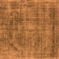 thumbnail image 1 of Ahgly Company Indoor Square Oriental Orange Industrial Area Rugs, 3' Square, 1 of 4
