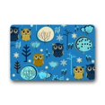 thumbnail image 1 of RYLABLUE Tapis de Sol Hibou Tapis de Sol Extérieur/intérieur Taille 30x18 Pouces, 1 of 1