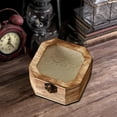 thumbnail image 7 of CarpNettore Wooden Storage Box Organizer Sturdy Keepsake Box for Entryway Kitchen Makeup Octagon Light Brown, 7 of 7