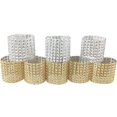 thumbnail image 2 of 50 Uds. Anillos de servilleta de diamantes de imitación decoración de diamantes para banquete de boda banquete recepción Catering Sailing Electrónica, 2 of 4