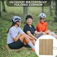 thumbnail image 5 of Mauxuk Foldable Outdoor Cushion - Lightweight Moisture-Proof Seat Pad for Camping, Hiking, and Picnics - Comfortable Memory Foam Travel Mat with Easy Clean Oxford Fabric, 5 of 6