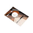 thumbnail image 3 of MKHERT Vintage Sheet Music and Violin Placemats Table Mats for Dining Room Kitchen Table Decoration 12x18 inch,Set of 4, 3 of 4