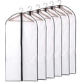thumbnail image 1 of Bolsas Para Ropa, [6 Piezas] Funda Transparente Para Ropa, Con Cremallera, 1 of 5