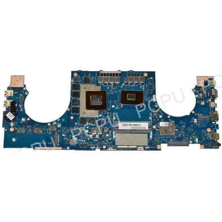 60NB0DZ0-MB1520 Asus GL702VM Laptop Gaming Motherboard GTX1070/8GB i7-7700HQ 2.8Ghz