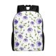 thumbnail image 1 of Fotbe Purple Chicory Mochila de Viaje para Laptop, Mochila Ejecutiva Delgada y Resistente 15.6", 1 of 8