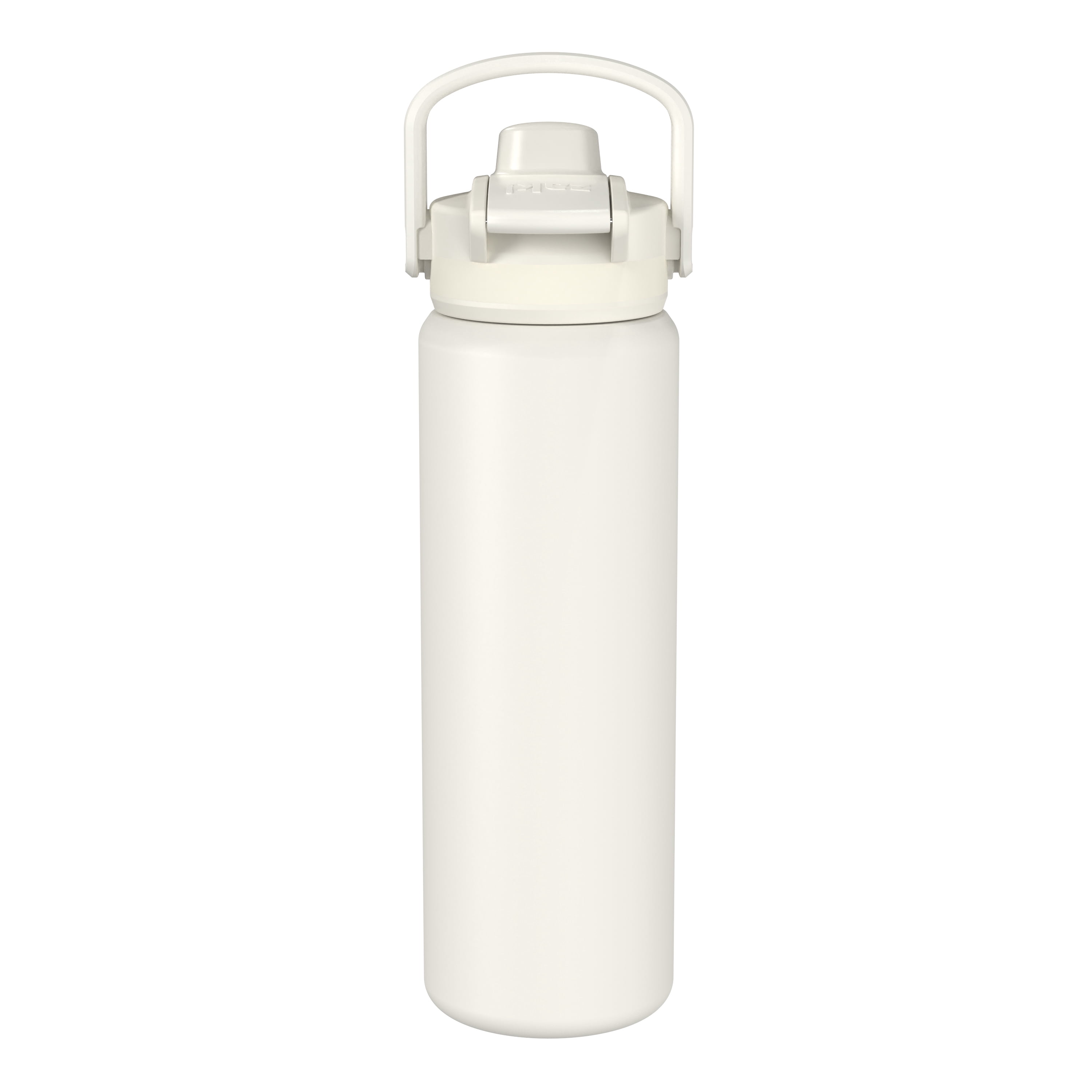 Ivory Powder Coat 24oz Stainless Steel Vacuum Beacon Bottle