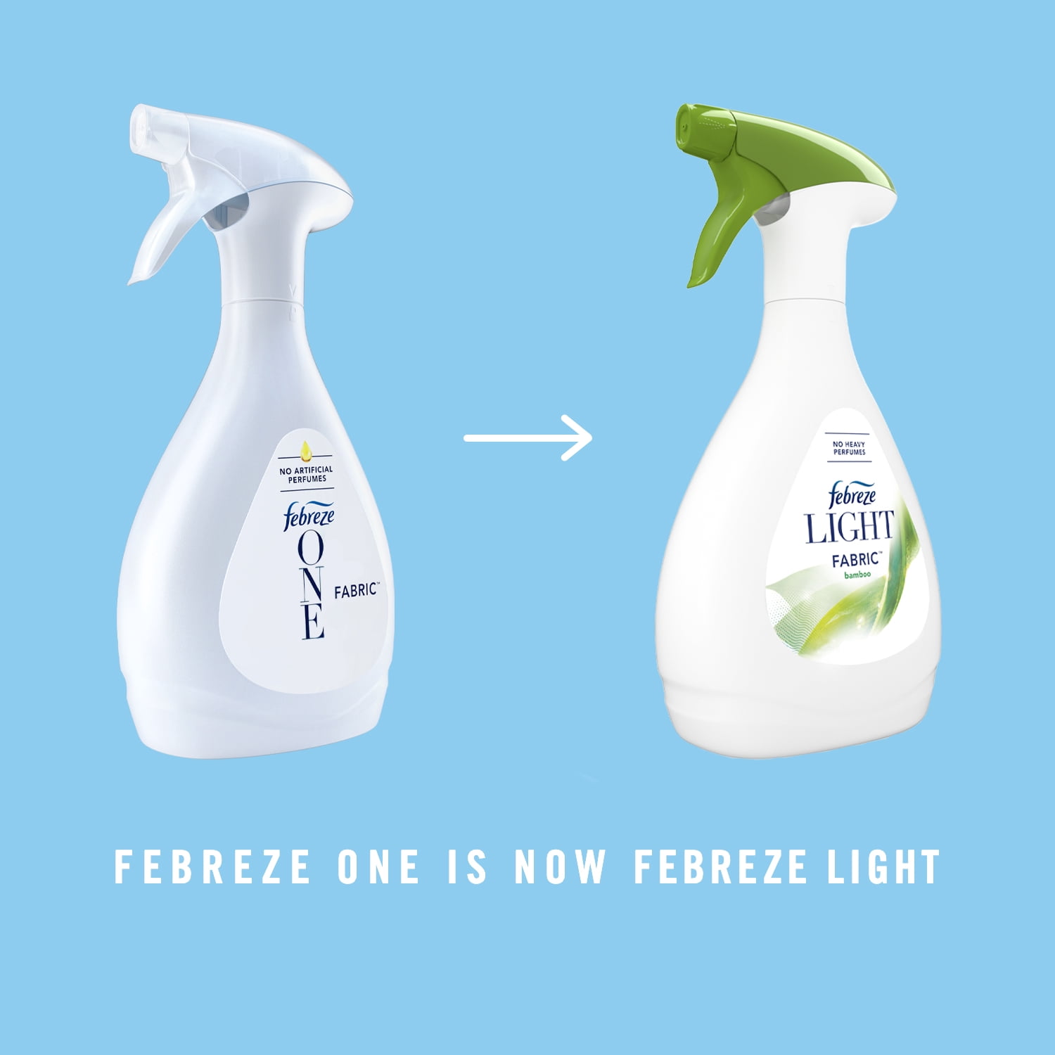 Febreze Light Odor-Eliminating Fabric Refresher, Bamboo, 27 Fl Oz